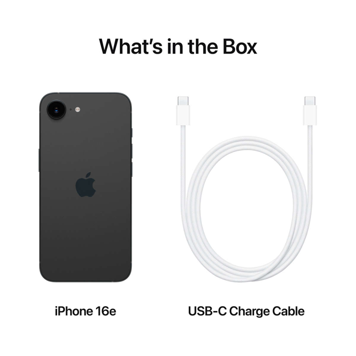 iPhone 16e 512GB Black,Model A3409