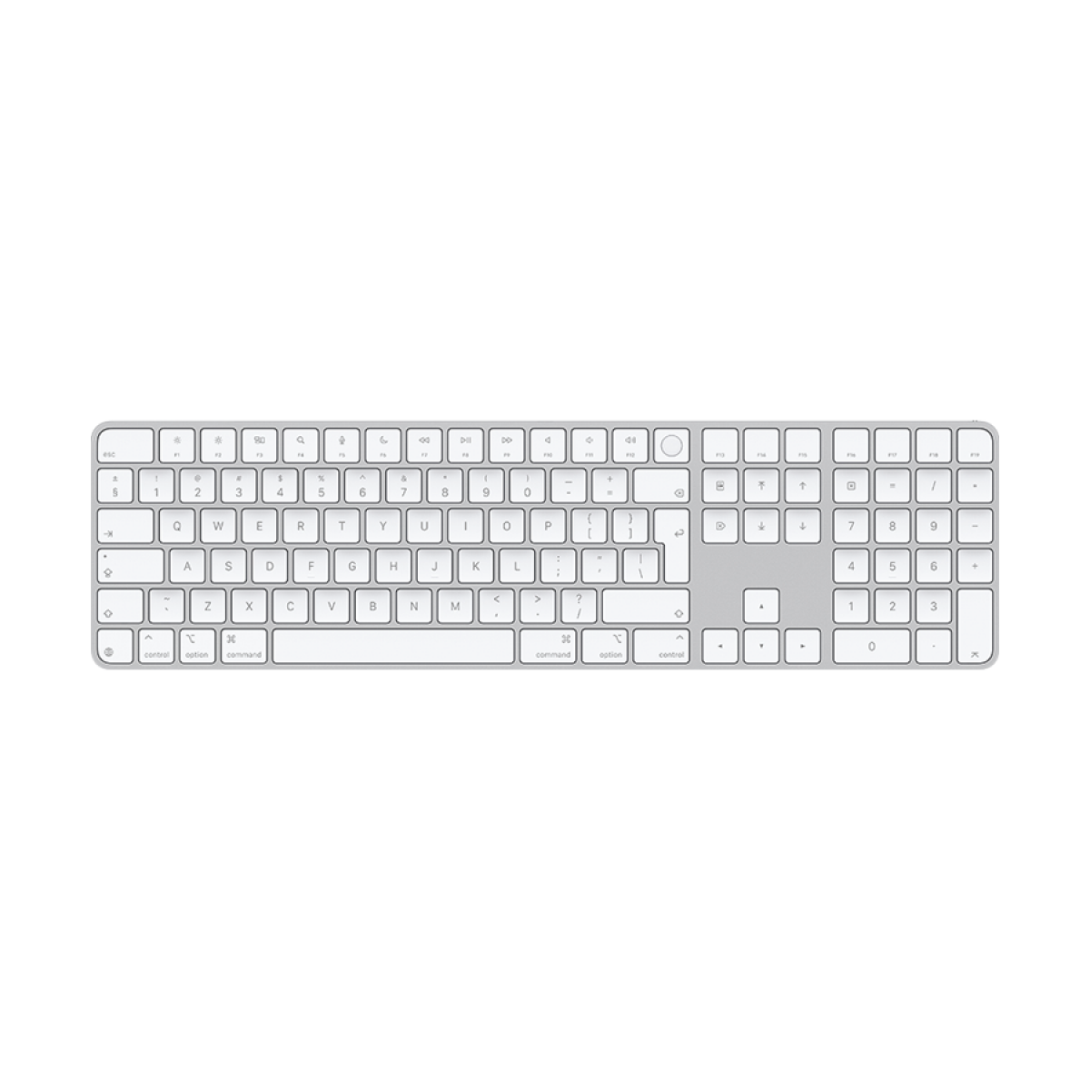 Magic Keyboard with Touch ID and Numeric Keypad for Mac models with Apple silicon - International...