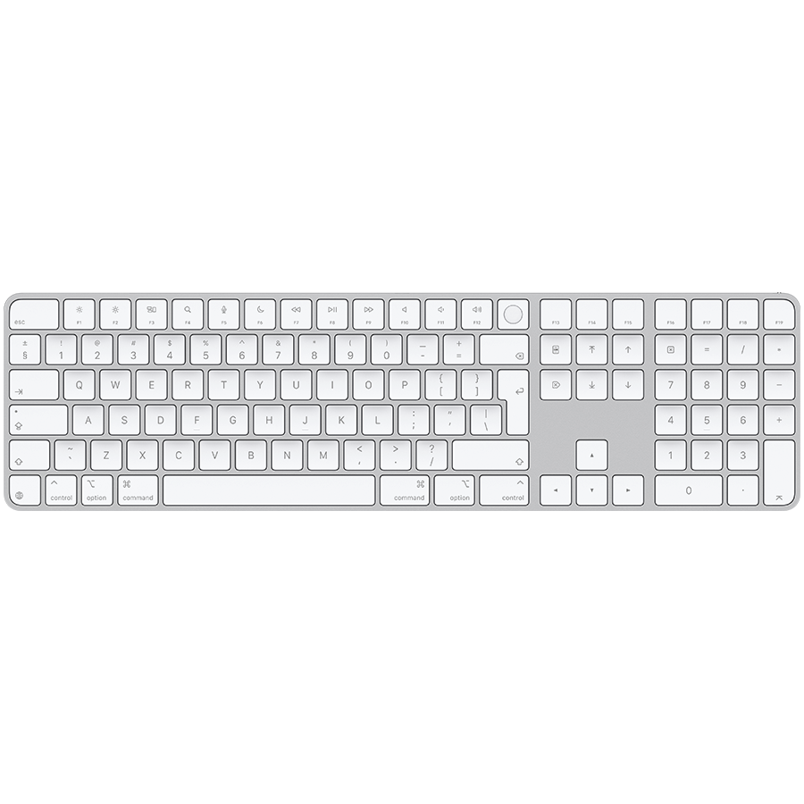 Magic Keyboard with Touch ID and Numeric Keypad for Mac models with Apple silicon - International...