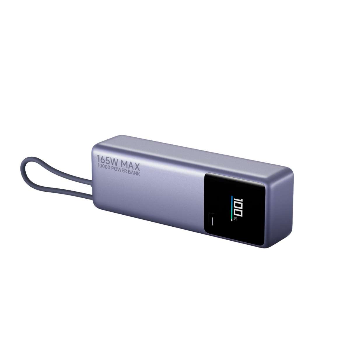 Xiaomi 165W Power Bank 10000mAh (Integrated Cable)-Silver