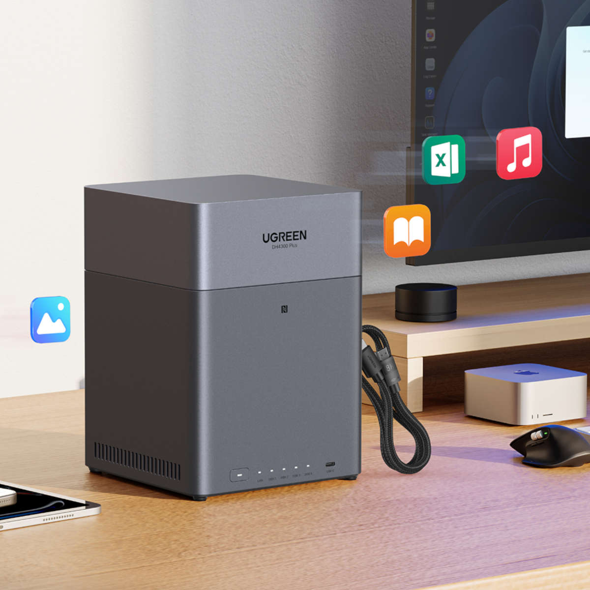 UGREEN DH4300 PLUS 4-Bay NAS Storage