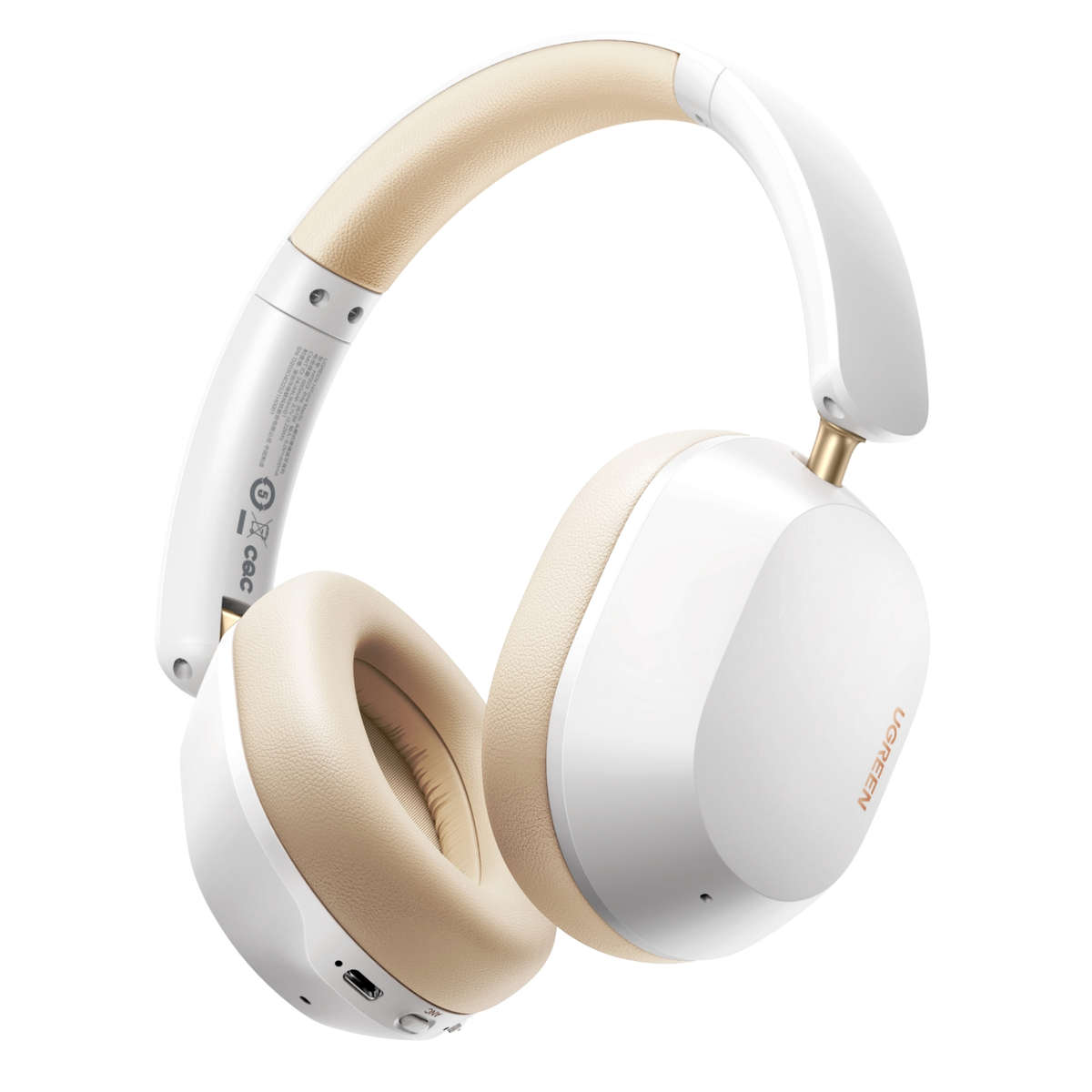 UGREEN HiTune Max 5C Hybrid ANC Headphones-White