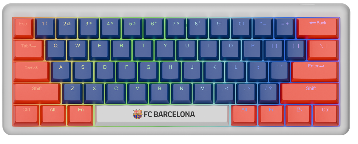 FCB KR2 WIRELESS 3-IN-1 GAMING KEYBOARD
