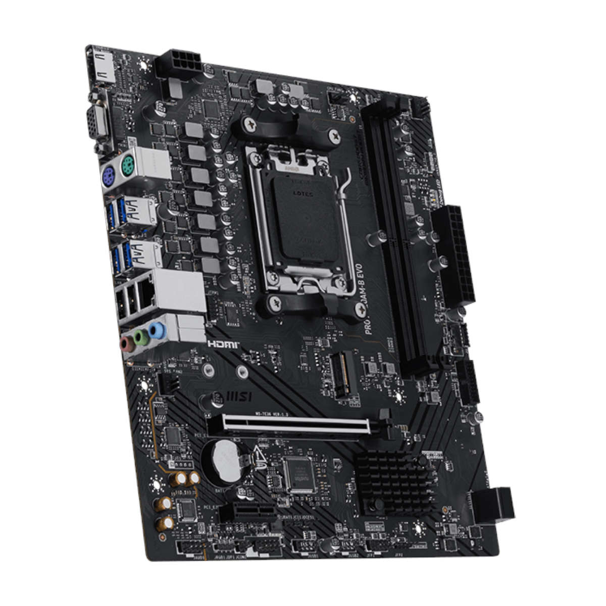 MSI PRO A620AM-B EVO AM5 M-ATX Motherboard