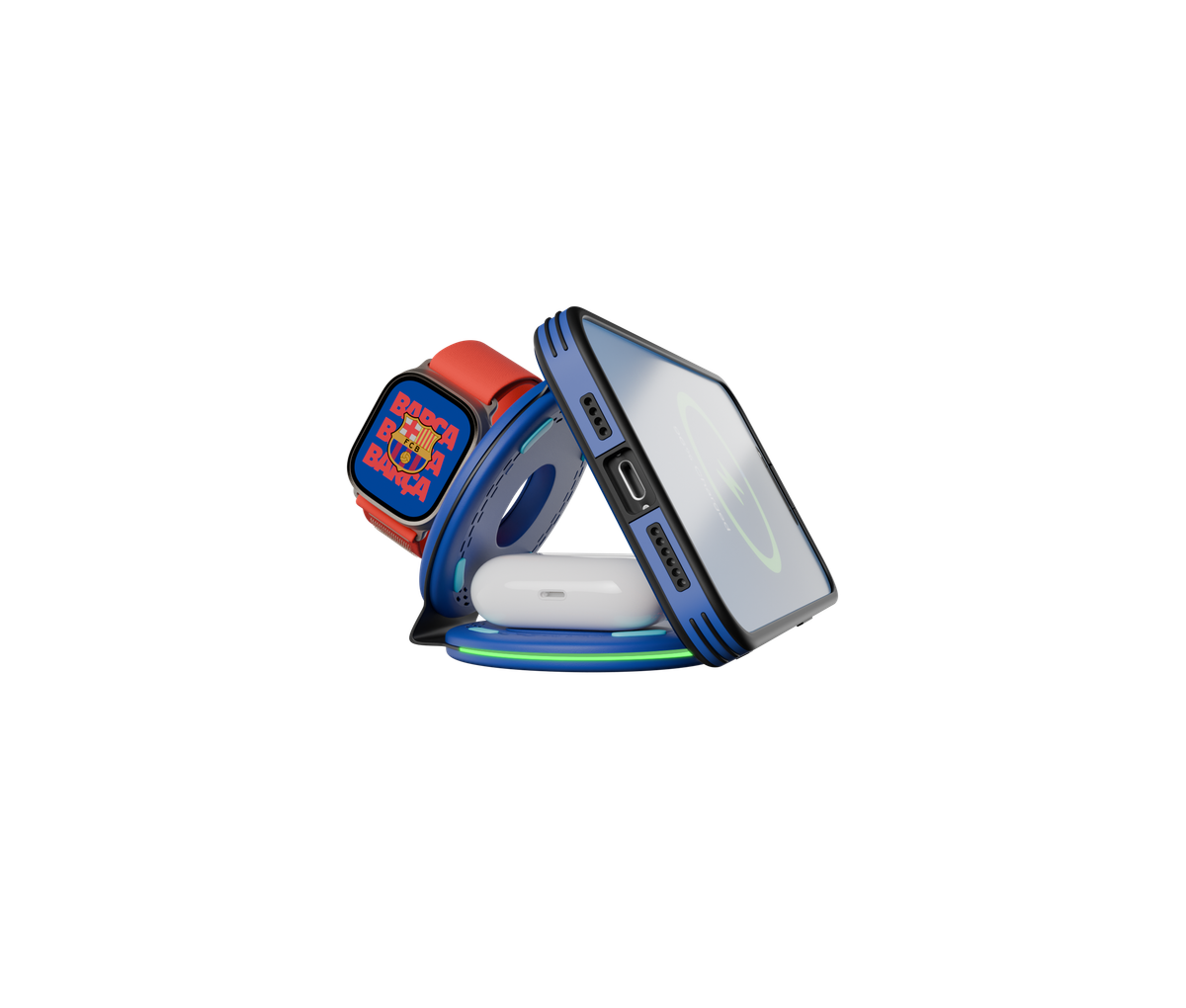 FCB 3-IN-1 WIRELESS CHARGER