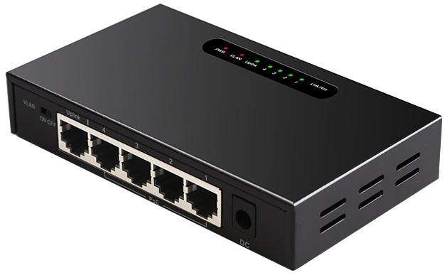4+1 GIGABIT POE SWITCH