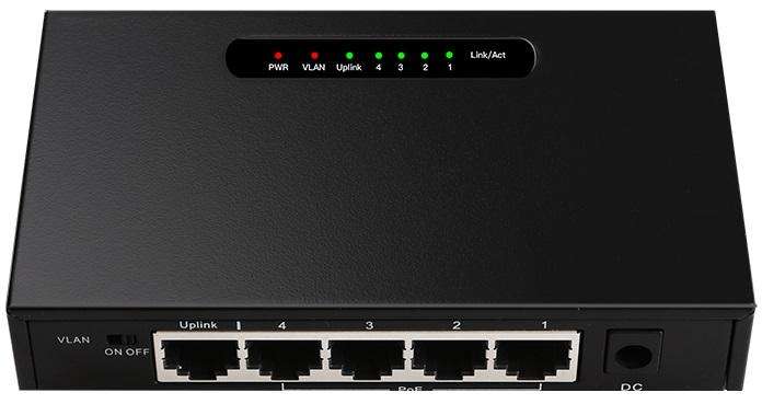 4+1 GIGABIT POE SWITCH
