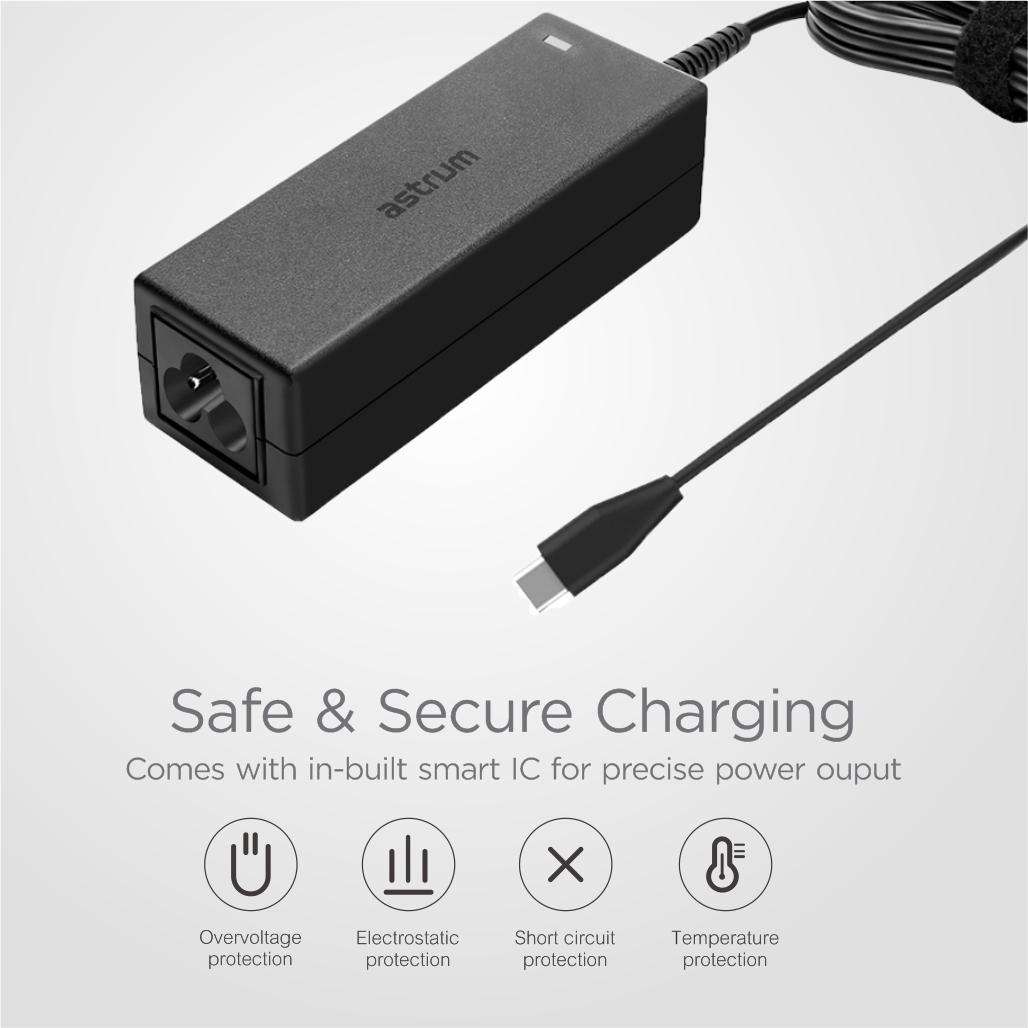 ASTRUM GENERIC CL730 65W Type-C PD Universal Laptop Charger
