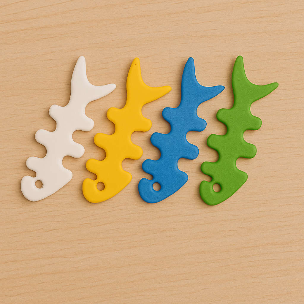 CO030 5 Bays Fishbone Cable Organizer Clips