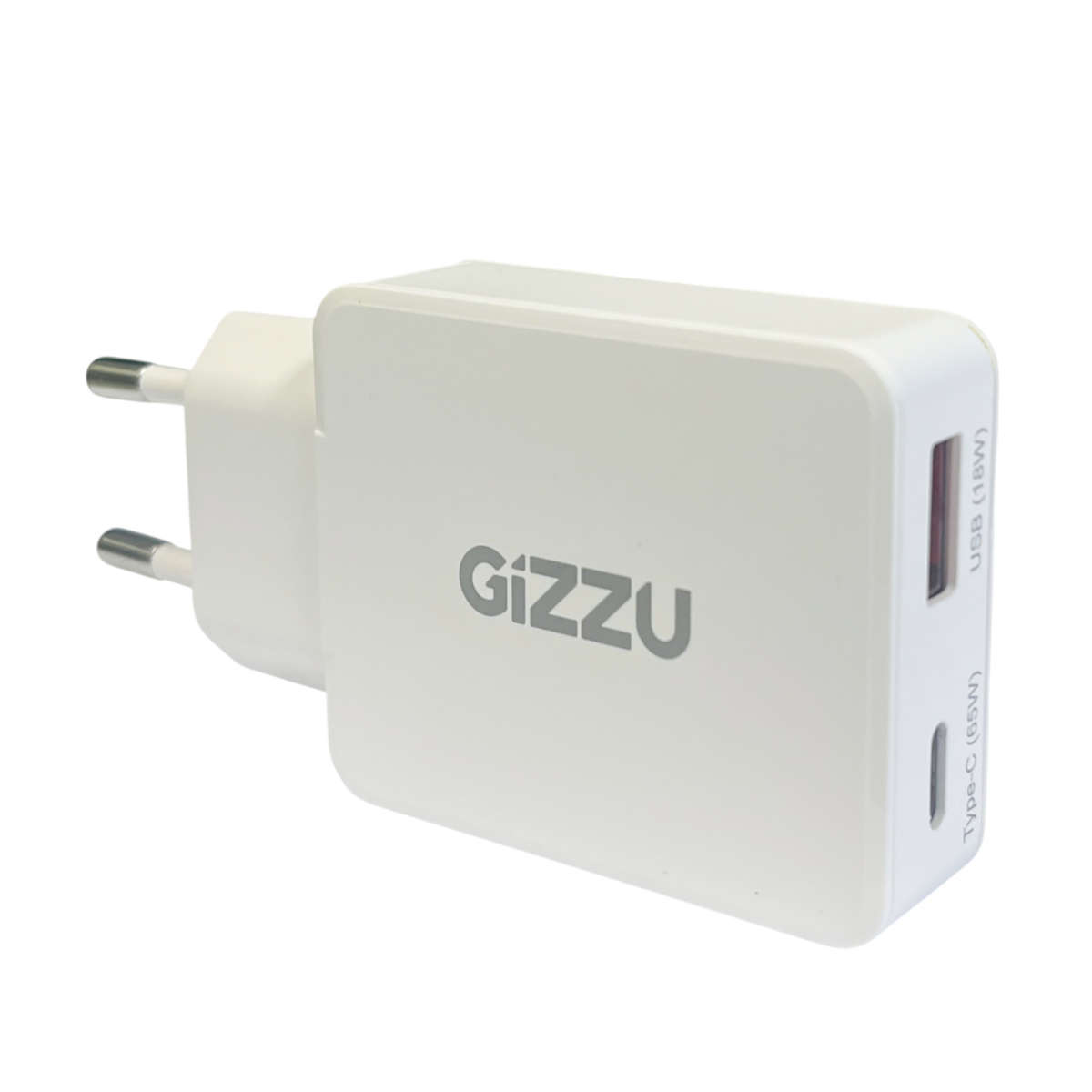 Gizzu 2-Port 65W GaN Wall Charger