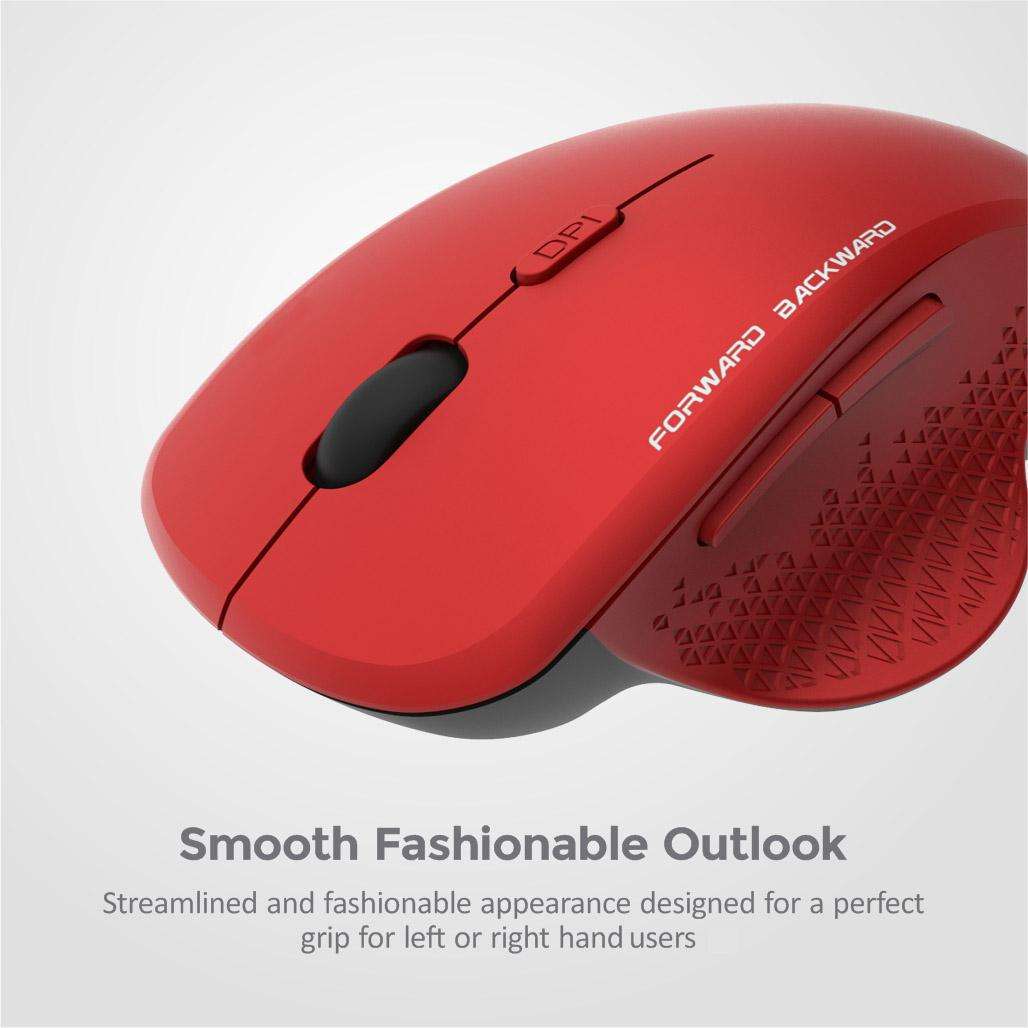 6B Wireless Optical Mouse - MW280 Black