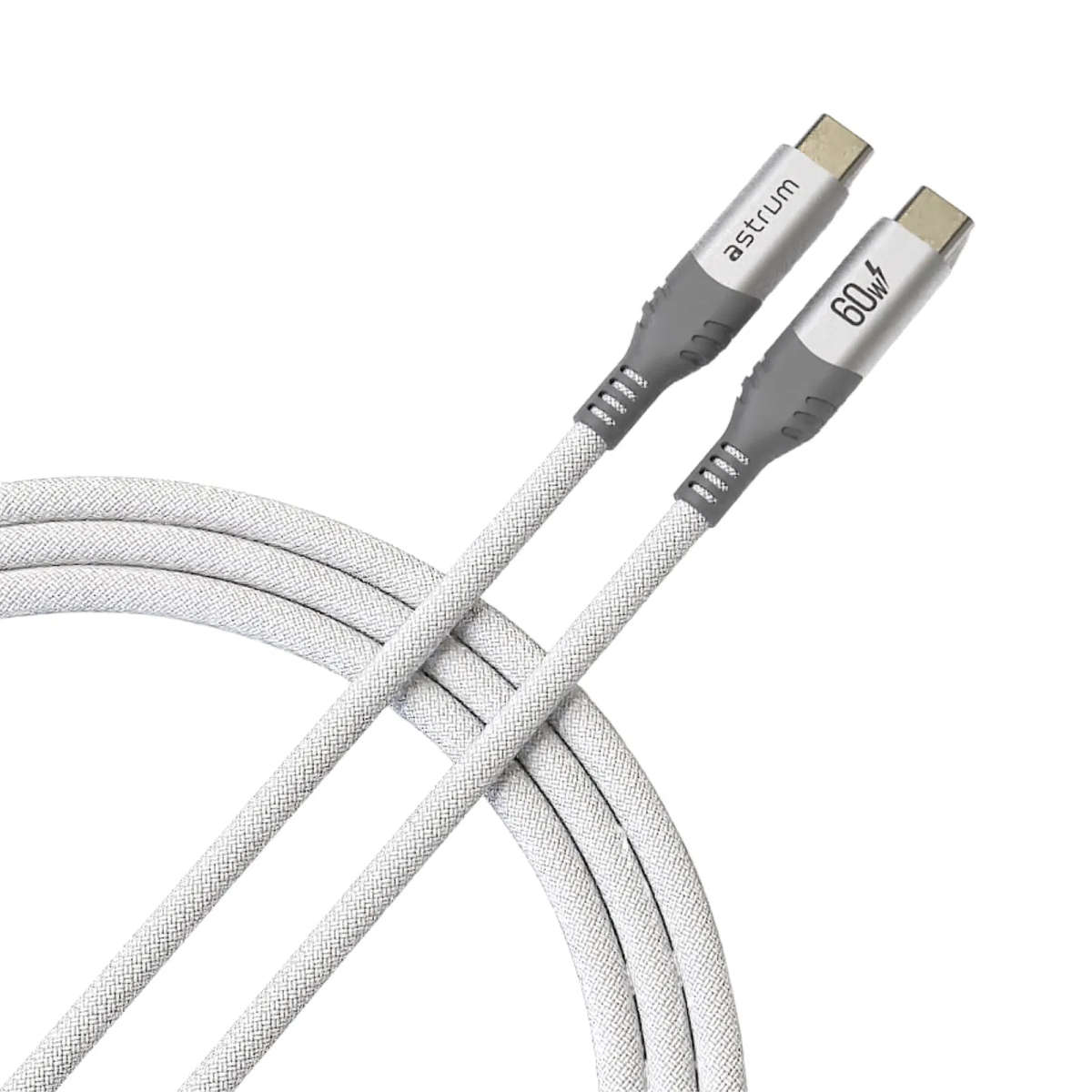 VMCC60 CABLE C-C 60W M-M 2.0M BRAID WH