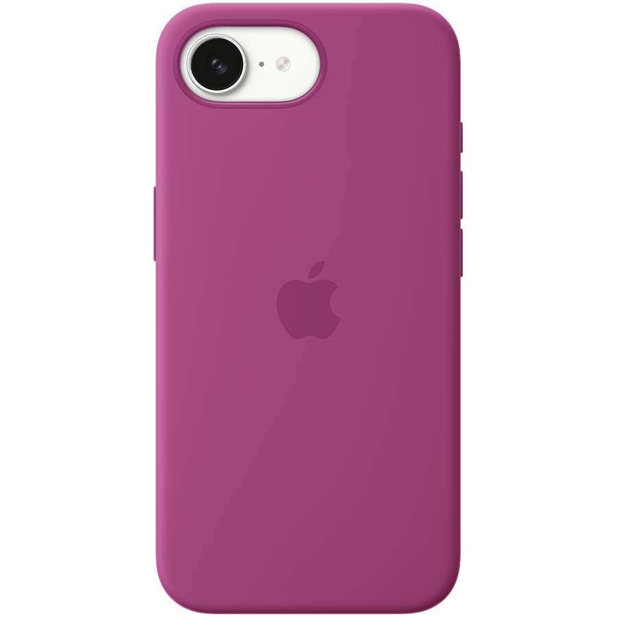 iPhone 16e Silicone Case - Fuchsia