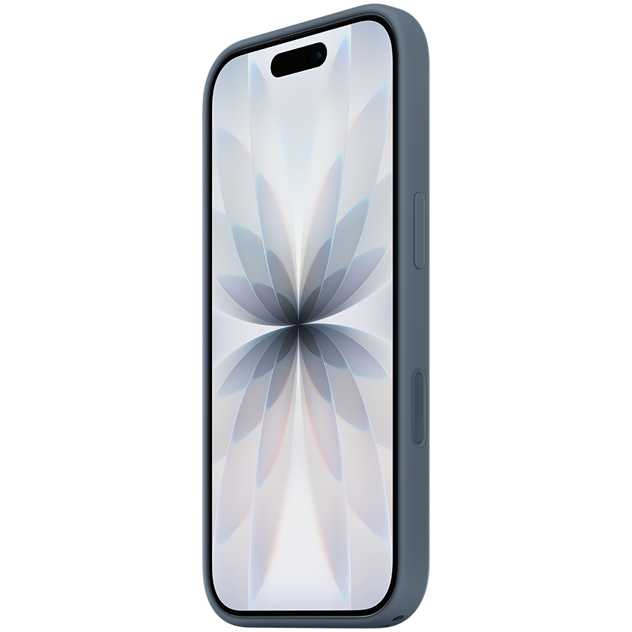 iPhone 17 Silicone Case with MagSafe - Anchor Blue,Model A3558