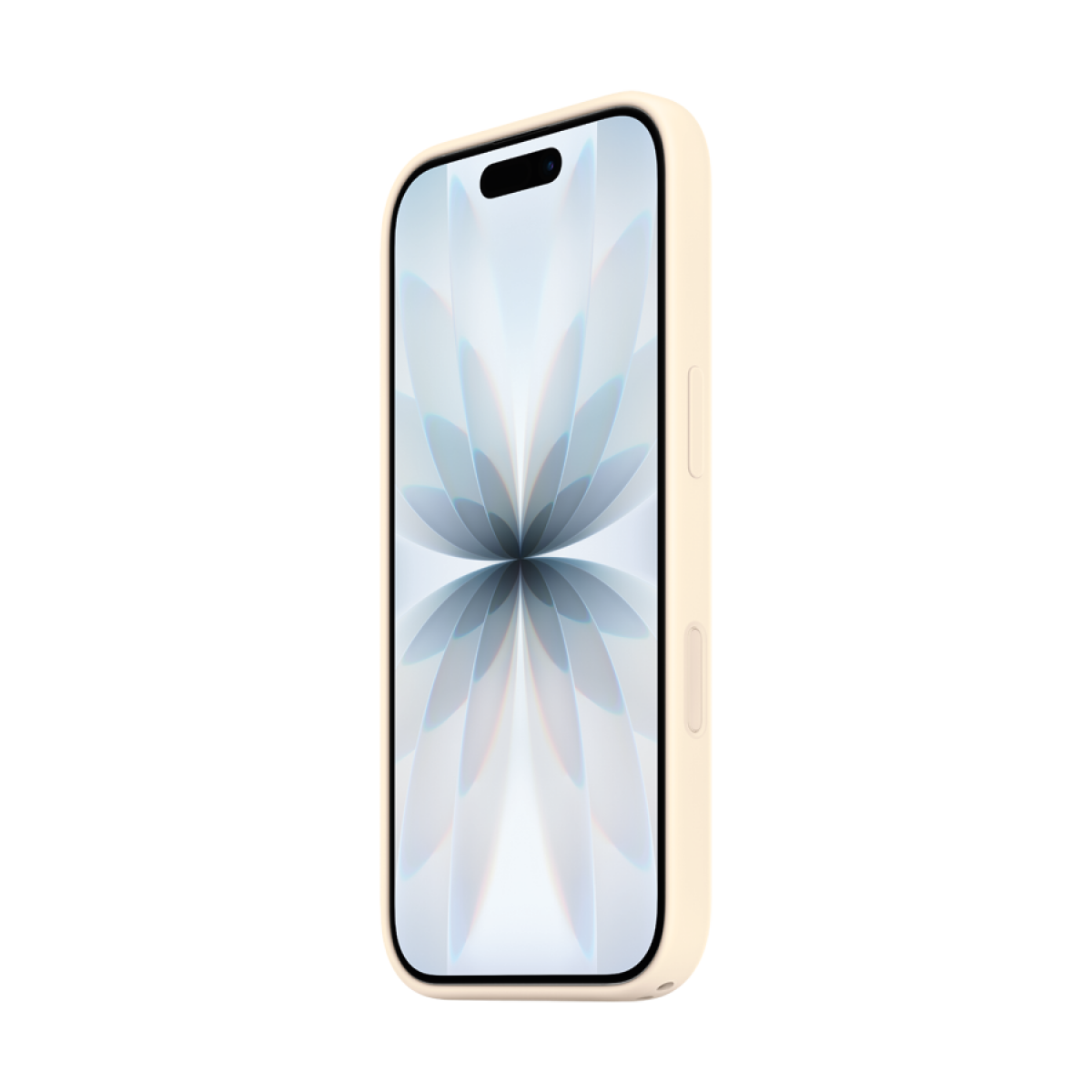 iPhone 17 Silicone Case with MagSafe - Vanilla,Model A3558