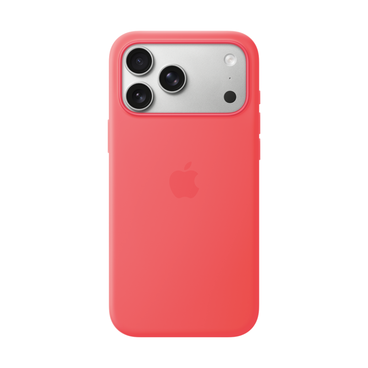 iPhone 17 Pro Max Silicone Case with MagSafe - Bright Guava,Model A3560