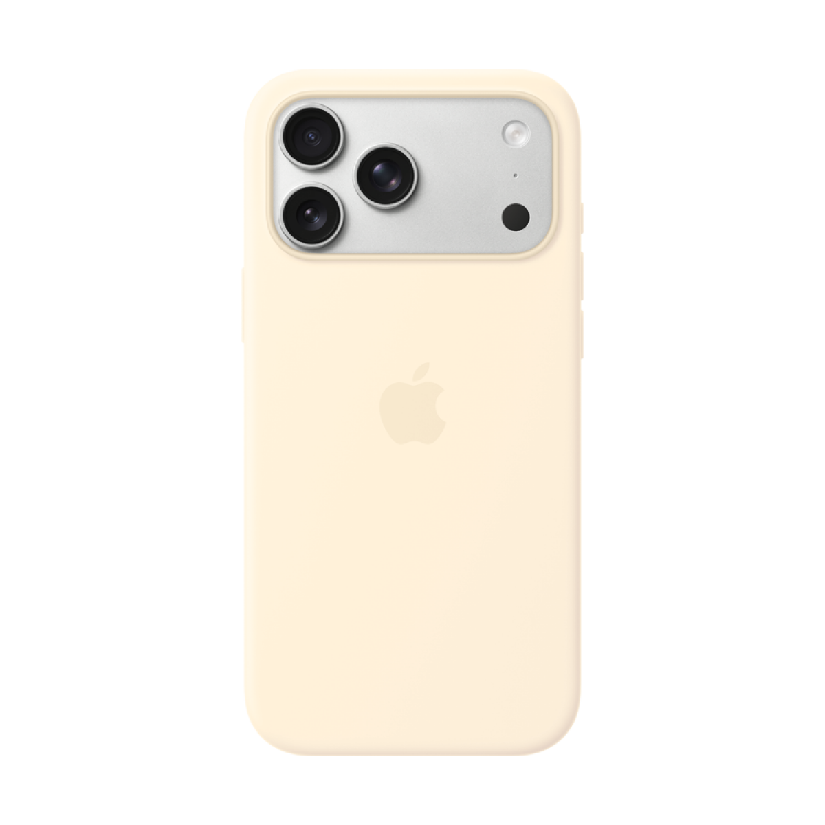 iPhone 17 Pro Max Silicone Case with MagSafe - Vanilla,Model A3560