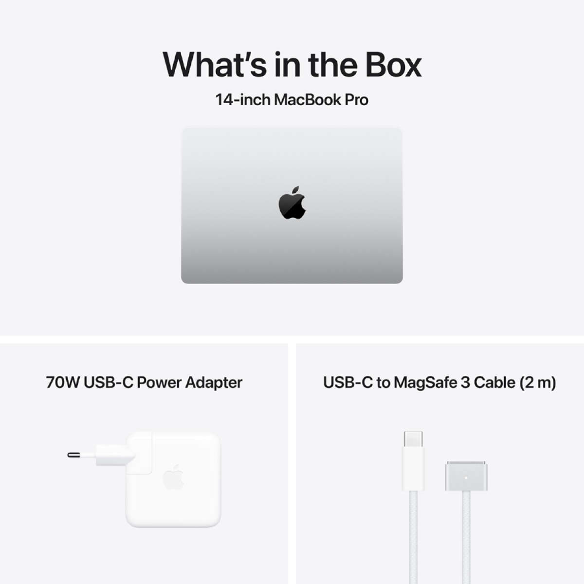 14-inch MacBook Pro: Apple M5 Pro chip with 18-core CPU and 20-core GPU, 24GB, 2TB SSD - Silver,M...