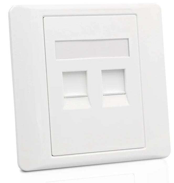 CAT7 WALL BOX DOUBLE