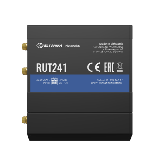Teltonika Industrail 4G WiFi IoT Router  | RUT241