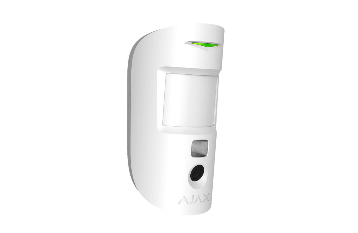 AJAX Security - MotionCam PhoD Wireless Motion sensor with photo function White  | AJAX-MC-PHOD-I...
