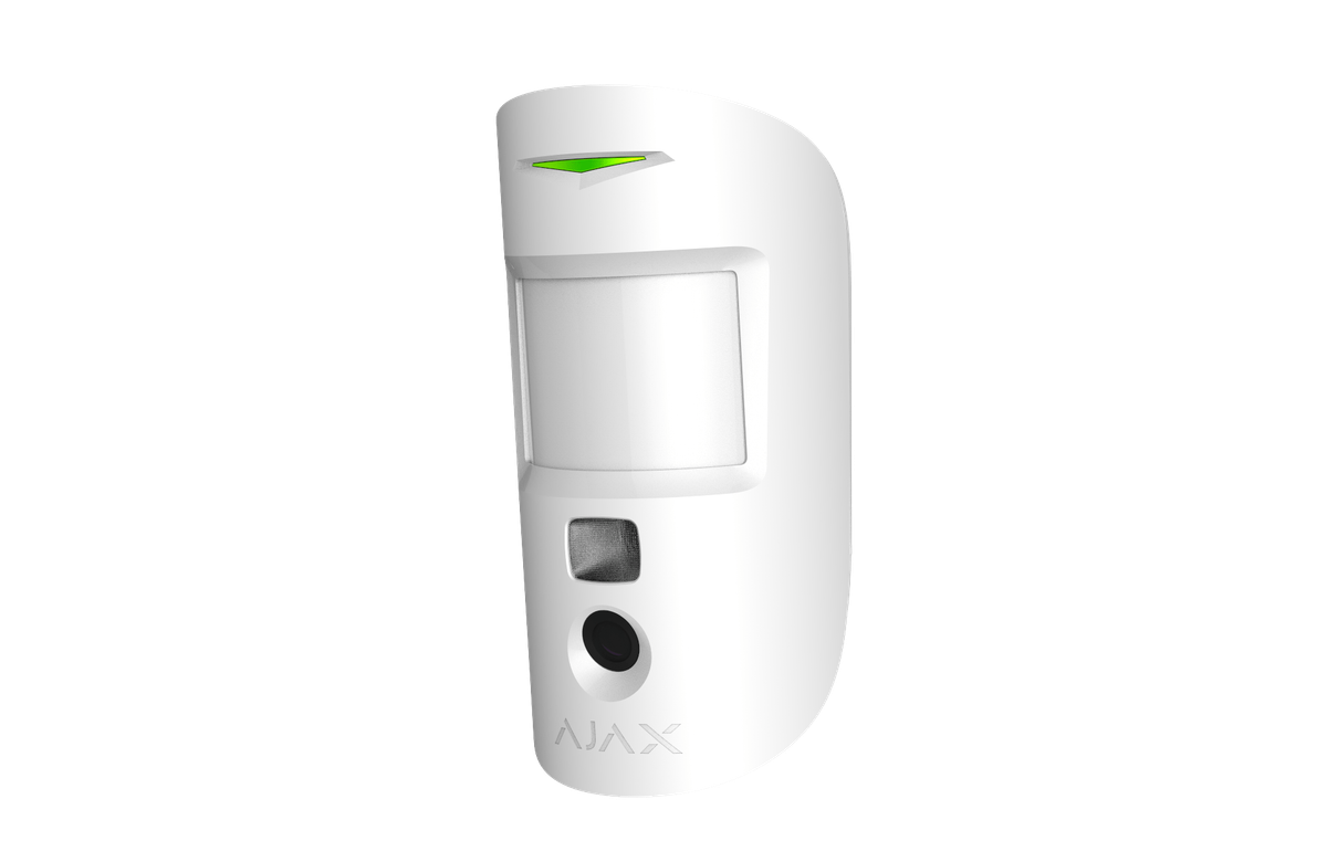 AJAX Security - MotionCam PhoD Wireless Motion sensor with photo function White  | AJAX-MC-PHOD-I...