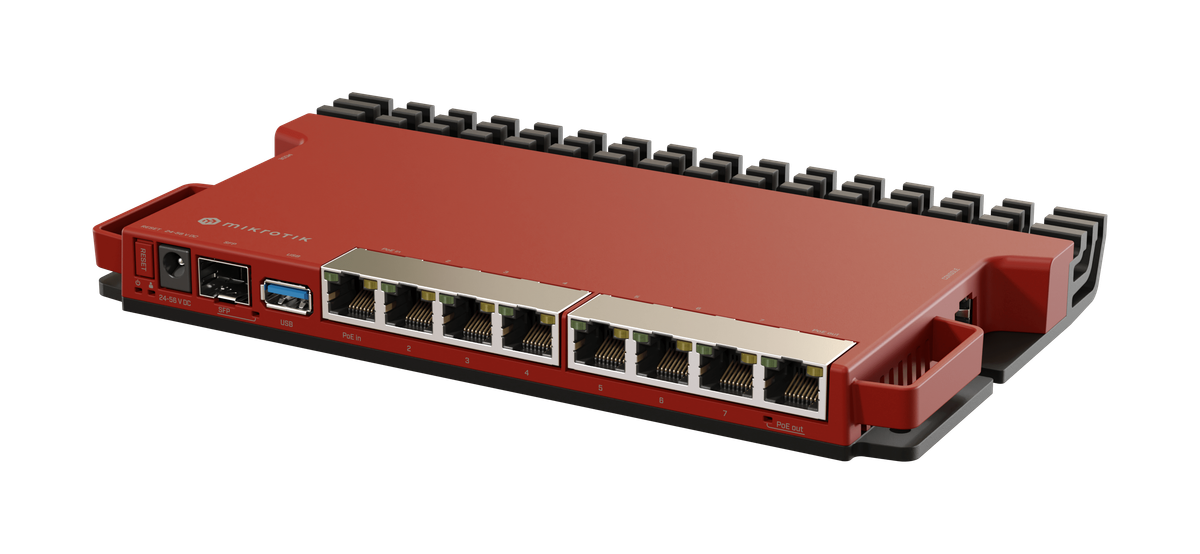 MikroTik 8 Gigabit 1x2.5Gbps SFP Dual Core Router | MT-RBL009UiGS-RM