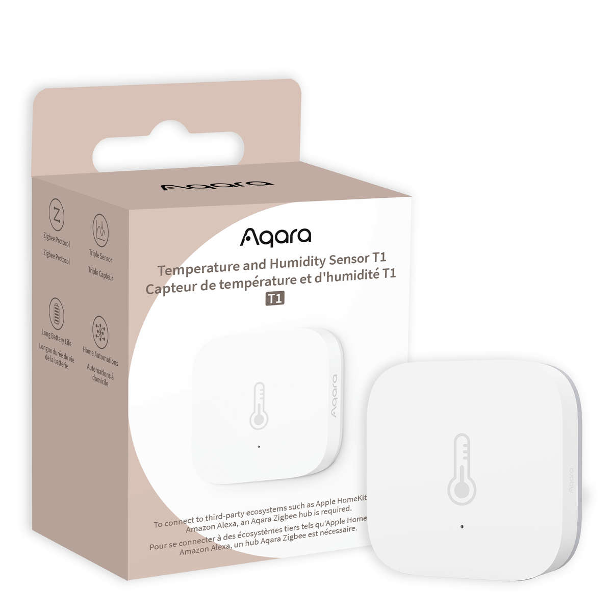 Aqara Sensor Temperature and Humidity Sensor T1 | TH-S02D