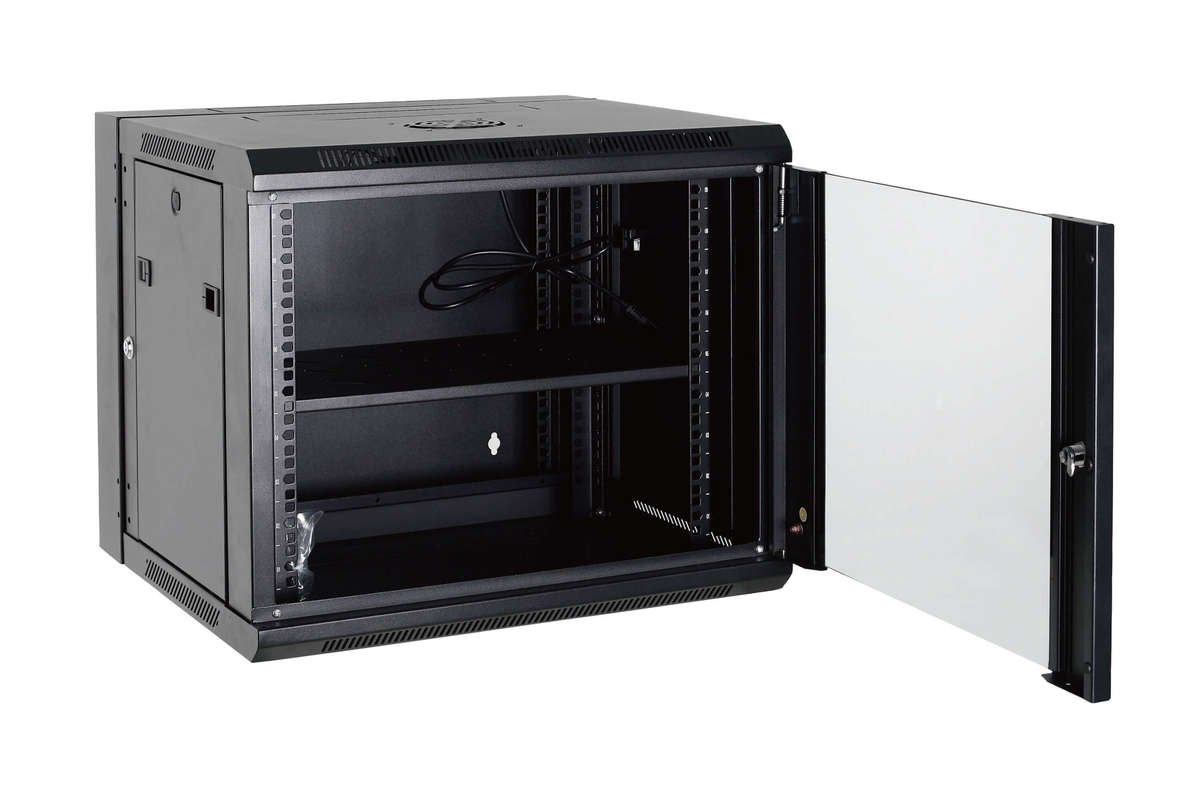 Acconet 6U Unassembled Fixed Wall Mount Swing Box 450mm