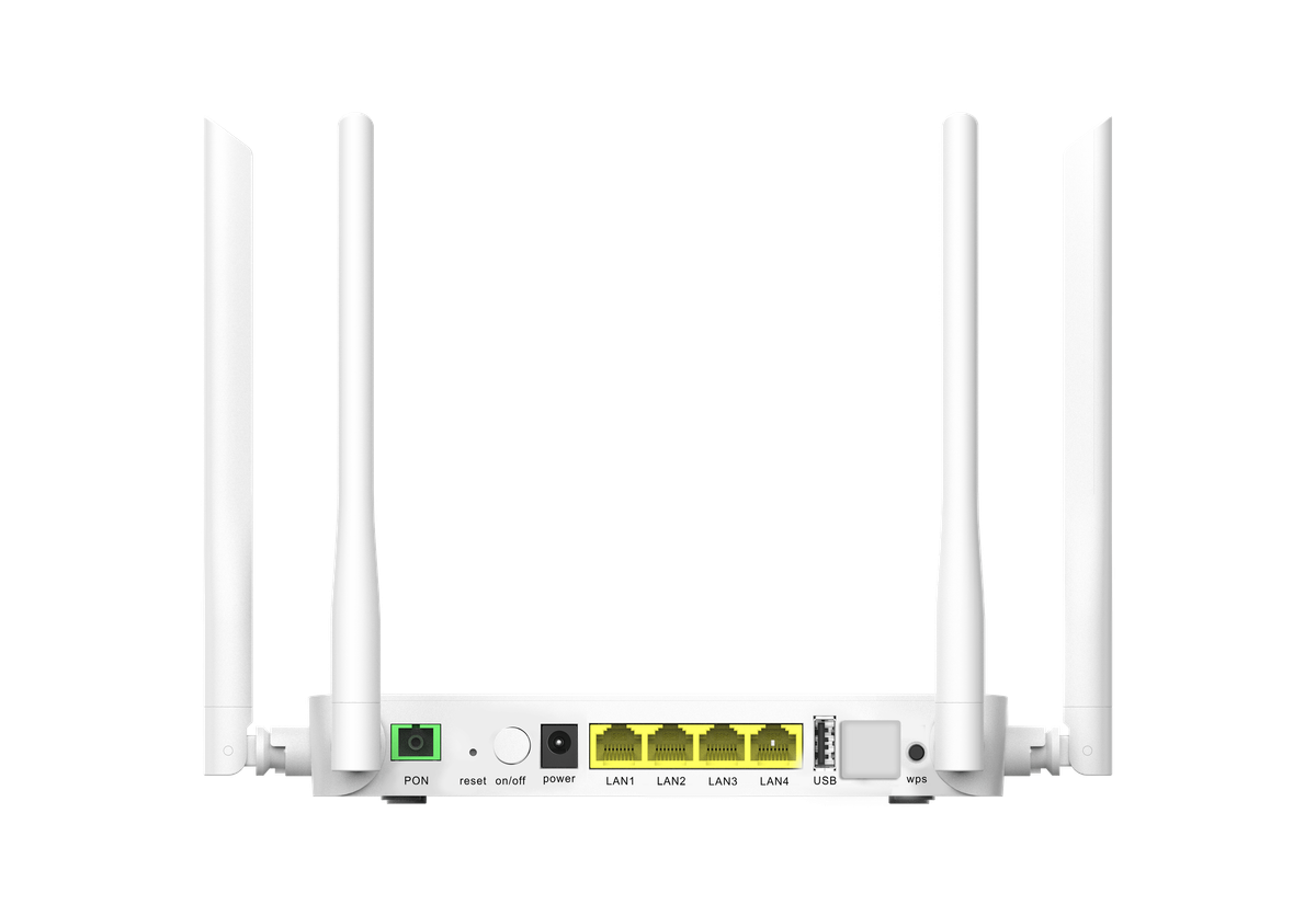 Acconet WiFi 6 xPON 4 Port Gigabit Wireless ONU/ONT