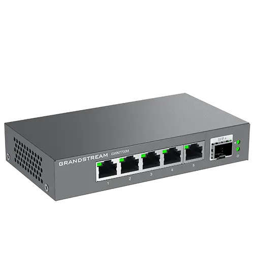 Grandstream Enterprise 5 port Unmanaged 2.5G Switch | GWN7700M