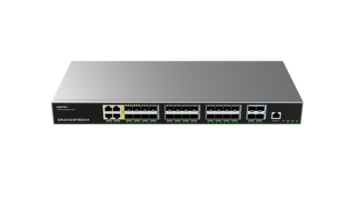 Grandstream Enterprise L3 Aggregation Managed Switch | GWN7831