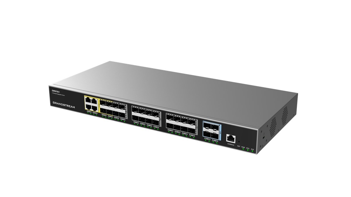 Grandstream Enterprise L3 Aggregation Managed Switch | GWN7831