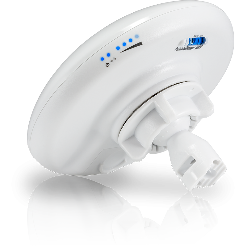 Ubiquiti UISP airMAX Nanobeam M5 16dBi Includes PoE injector | NBE-M5-16