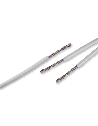 Acconet CAT6 Indoor Ethernet Cable 100m White Solid Copper UTP Pull Box | CAT6-100-SC