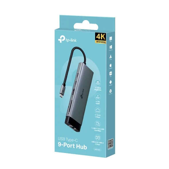 TP-Link USB Type-C 9-in-1 Hub | UH9120C | MiRO