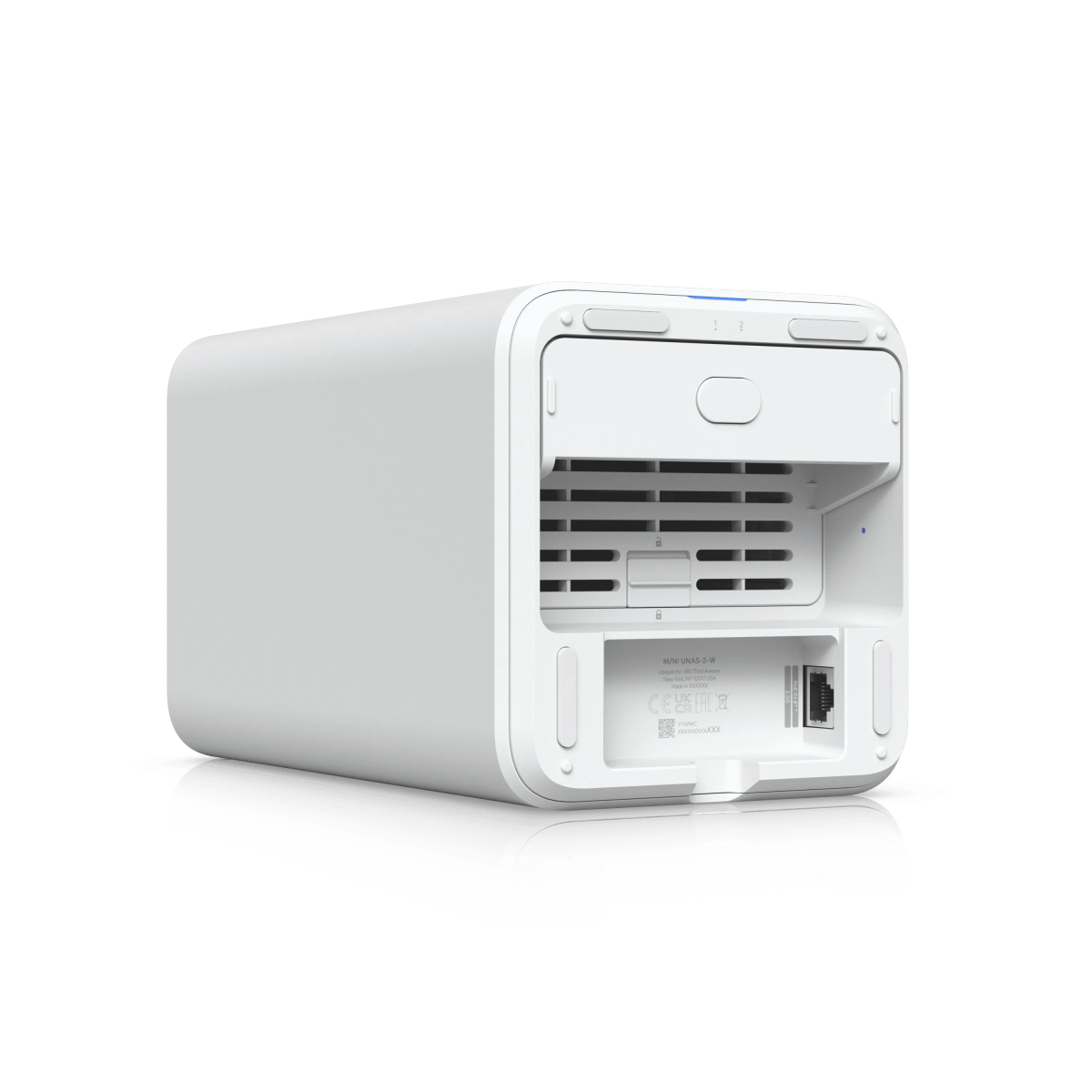 Ubiquiti UniFi NAS 2 Bay White | UNAS-2-W