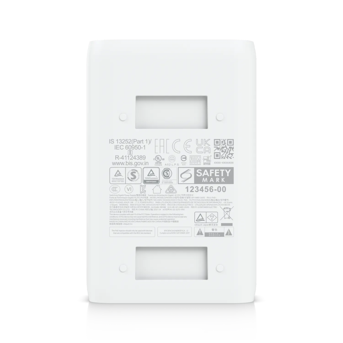 Ubiquiti Gigabit 48V 30W PoE+ Adapter | U-PoE+