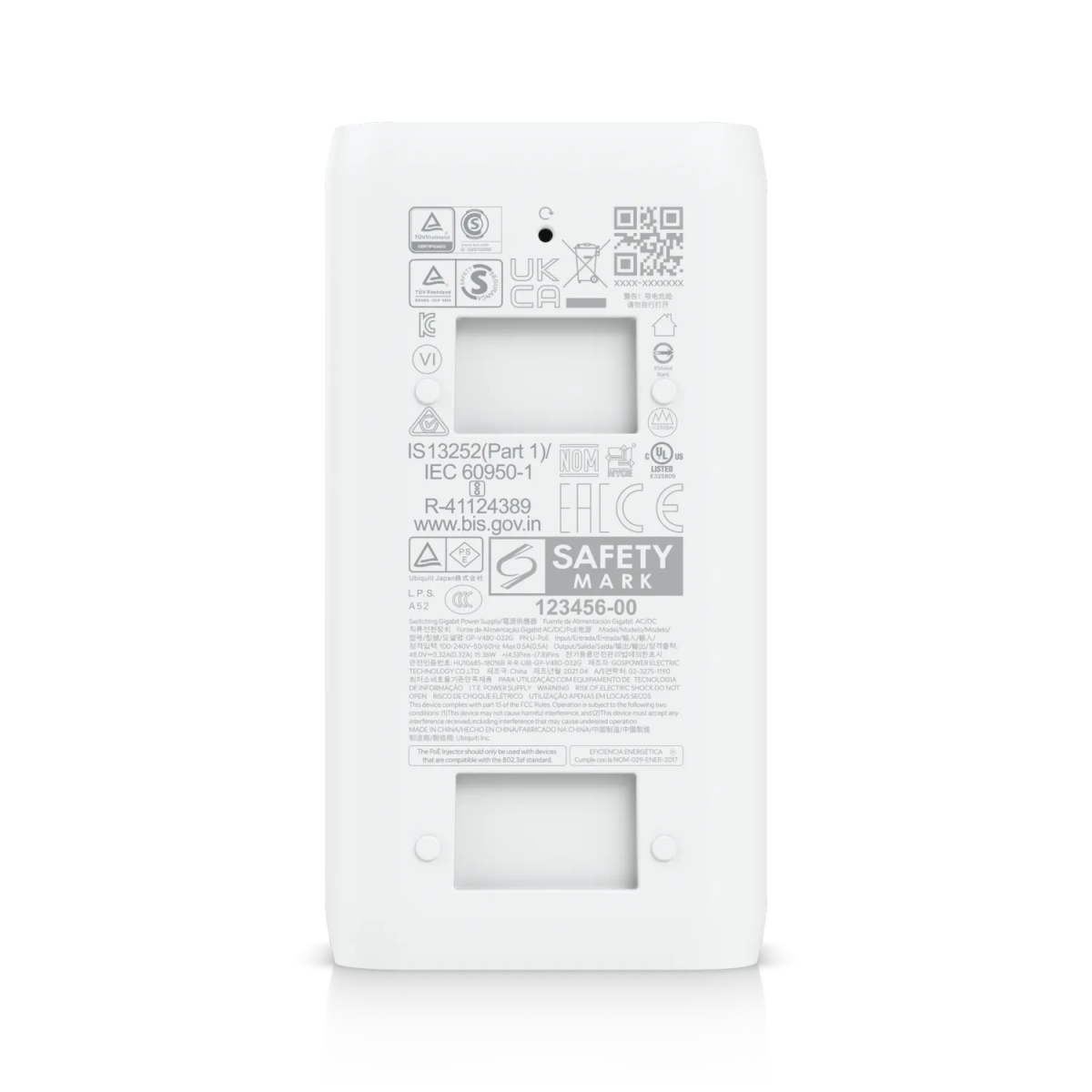 Ubiquiti Gigabit 48V 15W PoE Adapter | U-PoE