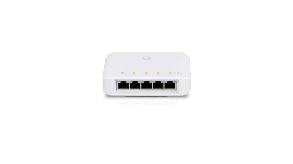 Ubiquiti UniFi Flex 5 Port Gigabit 1 PoE In 4 PoE Out Switch | USW-Flex