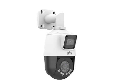Uniview UNV 2MP+2MP ColorHunter MultiView Dual-light Network PTZ IP Camera (4x Optical Zoom)| IPC...