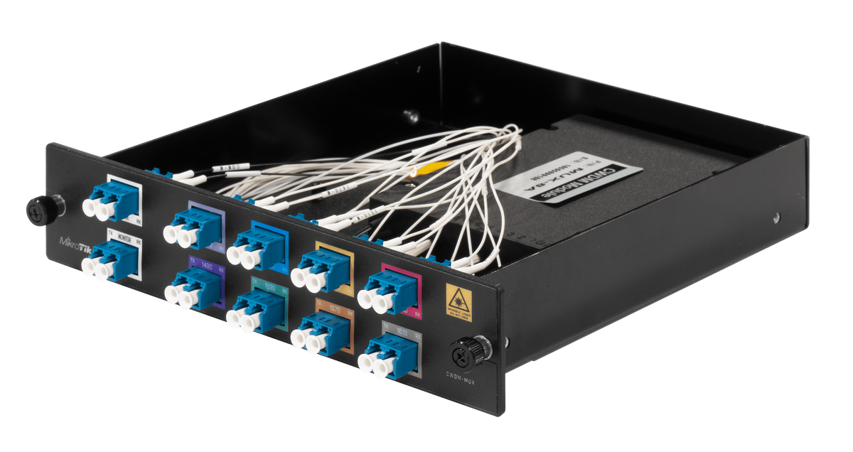 MikroTik CWDM MUX/DEMUX 8-port module