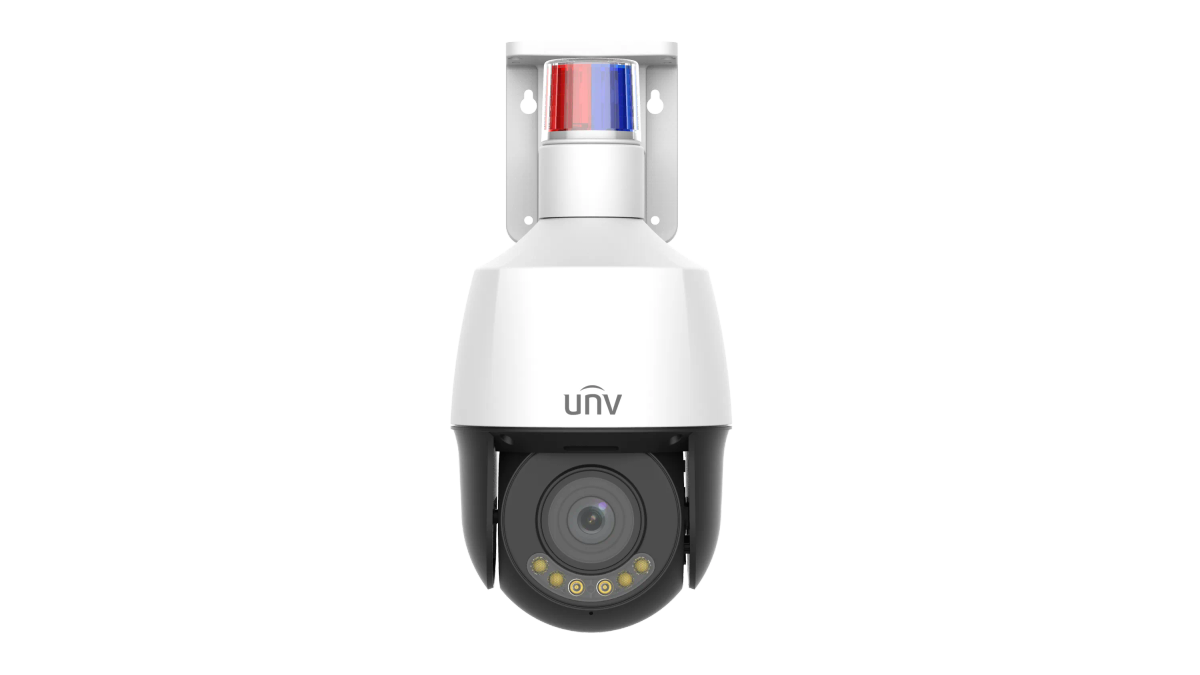Uniview UNV 4MP Wise-ISP Tri-Guard Warm light Network PTZ IP Camera 2.7-13.5mm (5x Optical Zoom) ...