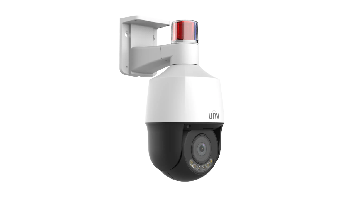 Uniview UNV 4MP Wise-ISP Tri-Guard Warm light Network PTZ IP Camera 2.7-13.5mm (5x Optical Zoom) ...