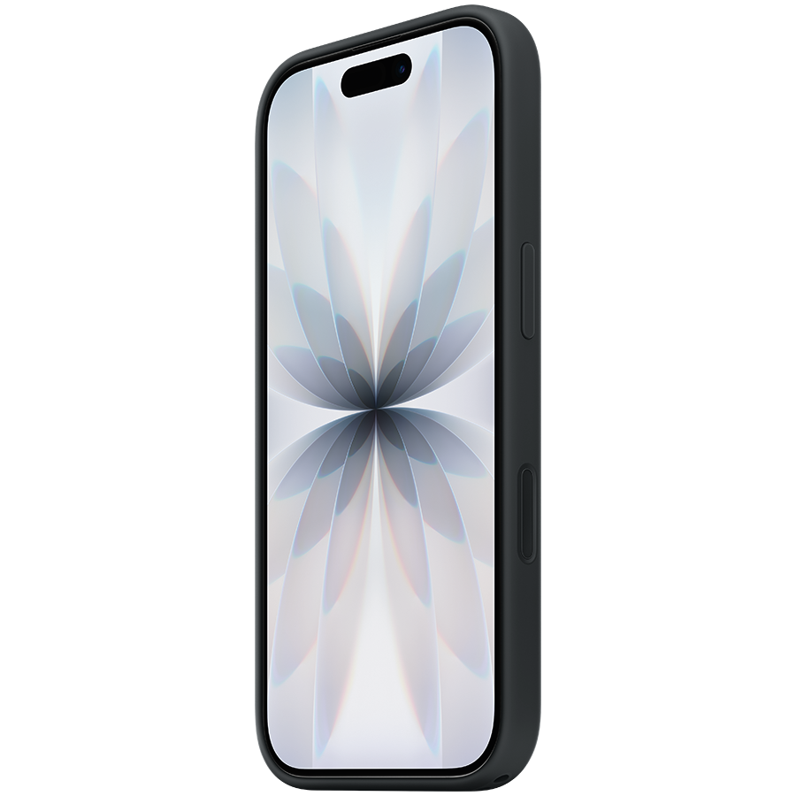 iPhone 17 Silicone Case with MagSafe - Black,Model A3558