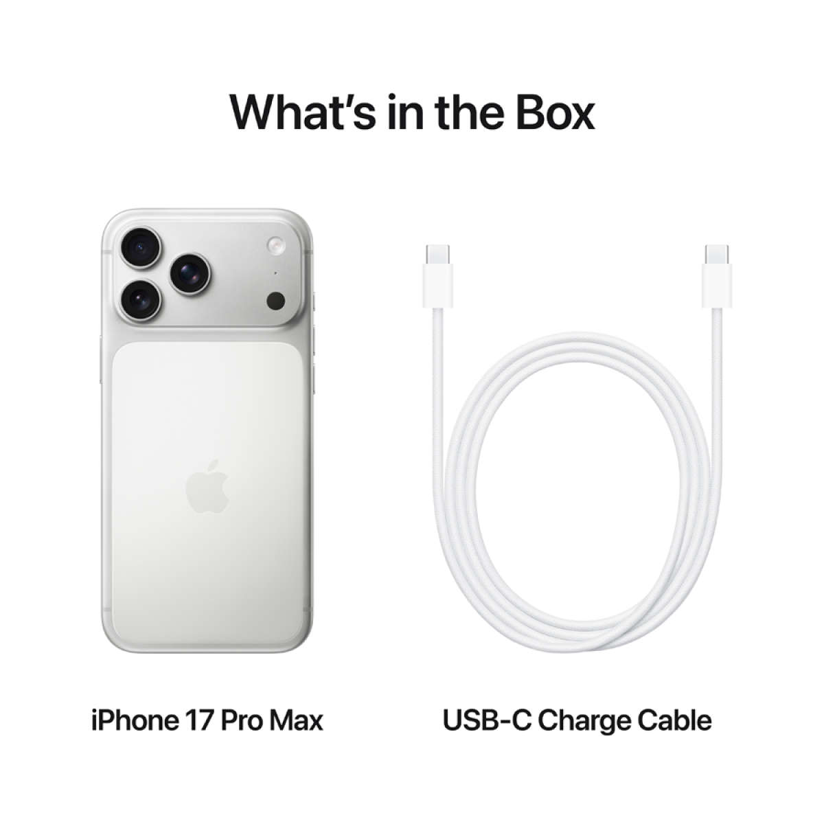 iPhone 17 Pro Max 256GB Silver,Model A3526