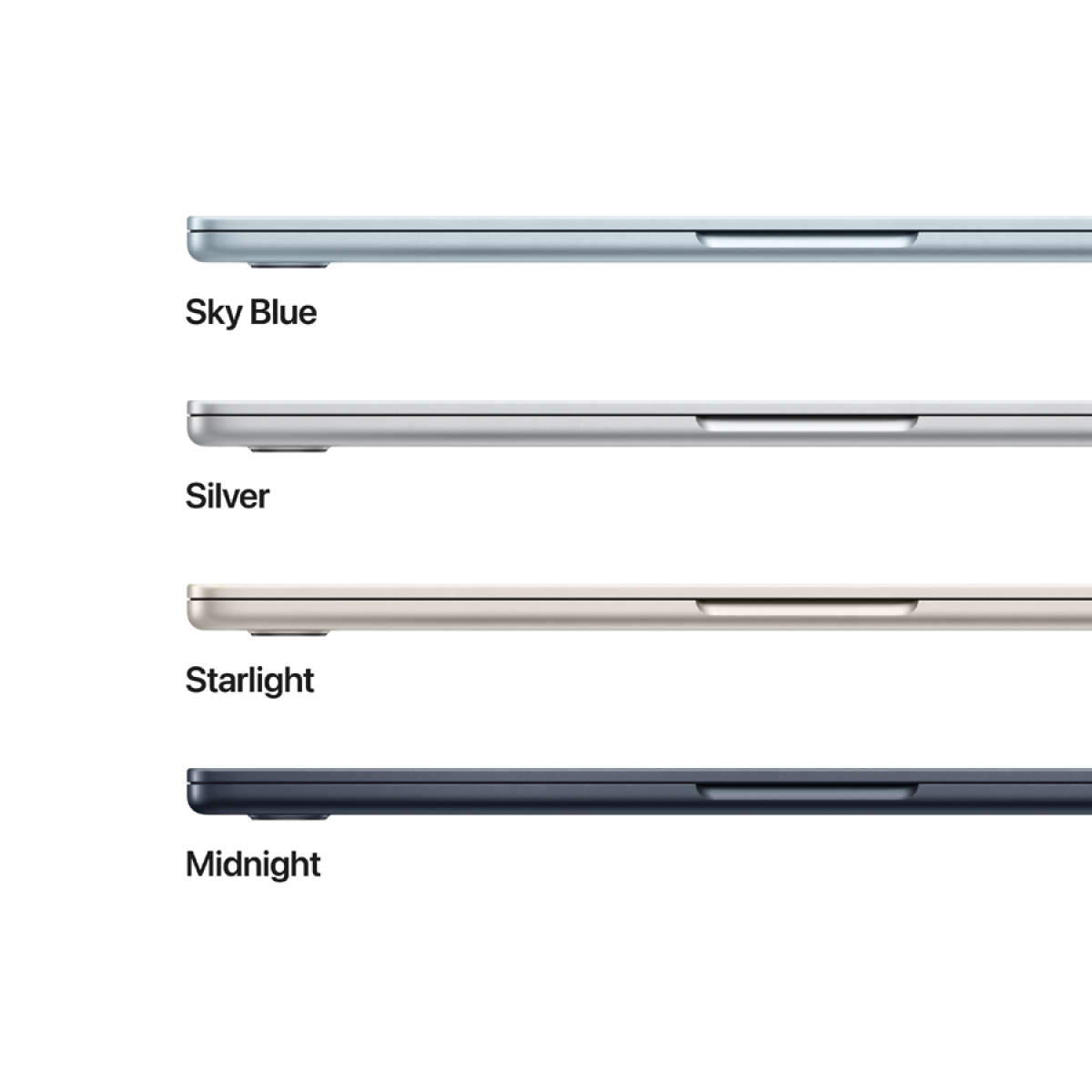 13-inch MacBook Air: Apple M5 chip with 10-core CPU and 10-core GPU, 24GB, 1TB SSD - Midnight,Mod...