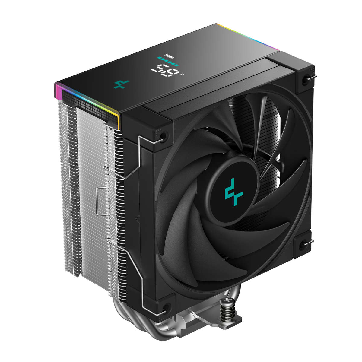 DeepCool AK500S Digital 120mm Air CPU Cooler - Black