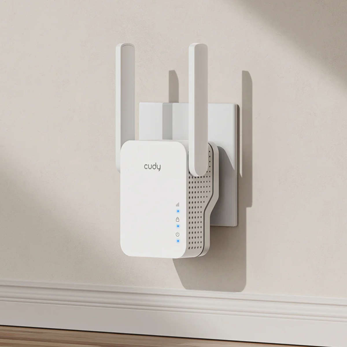 Cudy N300 Mesh Wi-Fi Range Extender | Wall Plug