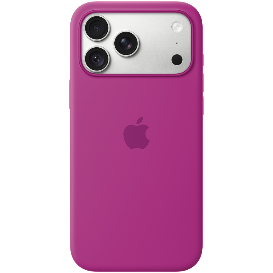 iPhone 18 Pro Max Silicone Case with MagSafe - Magenta, Model A3702